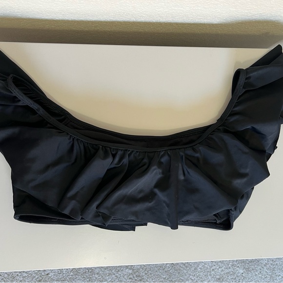 Rue 21 | Black Ruffle Off Shoulder Bikini Top - Picture 3 of 5
